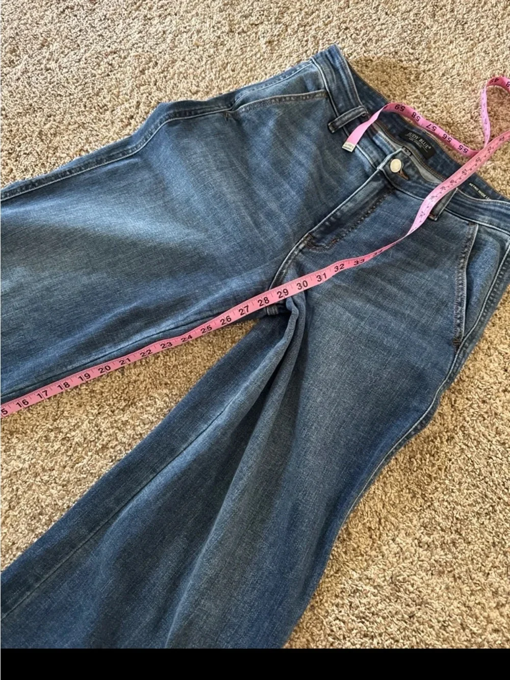 Judy Blue Lux Retro Wide Trouser Jeans size 9/29 - Picture 12 of 12